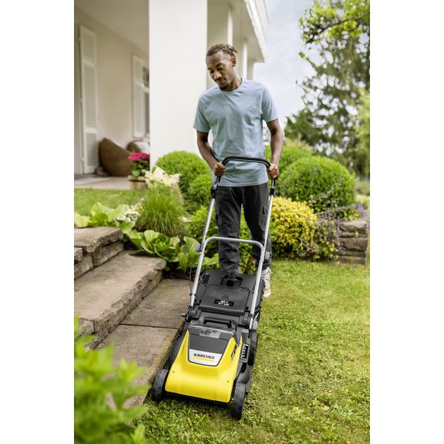 Karcher Газонокосарка акумуляторна LMO 4-18 Dual 18В акб 1х5А·год 37см 25-65мм, фото , изображение 8 | SNABZHENIE.com.ua Karcher Газонокосарка акумуляторна LMO 4-18 Dual 18В акб 1х5А·год 37см 25-65мм, фото , изображение 8 | SNABZHENIE.com.ua