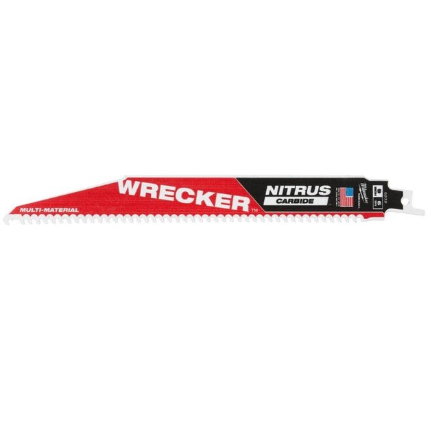 Полотно для сабельных пил WRECKER CARBIDE NITRUS MILWAUKEE, 230х4,2мм, (мультиматериал), фото  | SNABZHENIE.com.ua