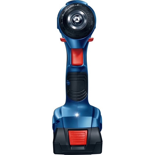 Bosch Шурупокрут-дриль акумуляторний GSR 180-LI, 18В 2х2Аг, 54Нм, 450/1700об/хв, 1.6кг, фото , изображение 5 | SNABZHENIE.com.ua Bosch Шурупокрут-дриль акумуляторний GSR 180-LI, 18В 2х2Аг, 54Нм, 450/1700об/хв, 1.6кг, фото , изображение 5 | SNABZHENIE.com.ua