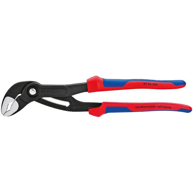 Високотехнологічні сантехнічні кліщі KNIPEX Cobra 300 мм, фото  | SNABZHENIE.com.ua