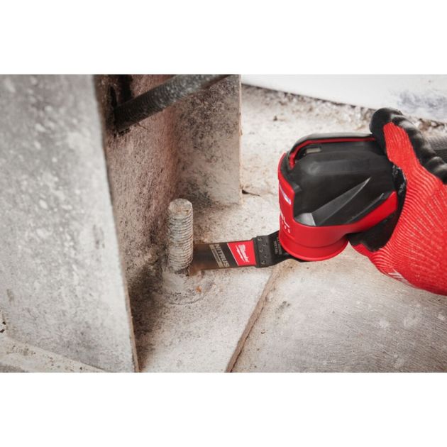 Полотно для мультитула Bi-Metal Carbide M Nitrius OPEN-LOK™ MILWAUKEE, 35х50мм, (прочный металл), фото , зображення 2 | SNABZHENIE.com.ua