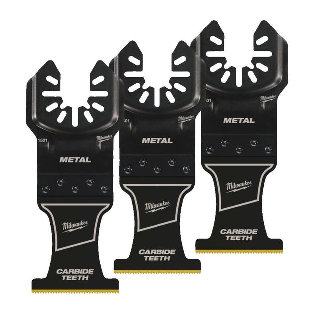 Полотно для мультитула Bi-Metal Carbide OPEN-LOK™ MILWAUKEE, 35х38мм, (3шт), (металл), фото  | SNABZHENIE.com.ua