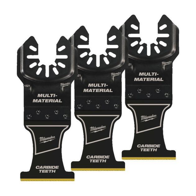 Полотно для мультитула Bi-Metal Carbide OPEN-LOK™ MILWAUKEE, 35х38мм, (3шт), (мультиматериал), фото  | SNABZHENIE.com.ua