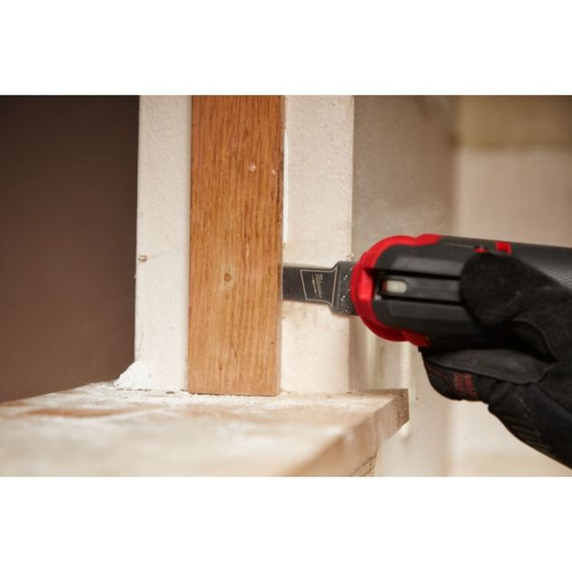 Полотно для мультитула Bi-Metal Ti OPEN-LOK™ MILWAUKEE, 28х55мм, (10шт), (тонкий металл), фото , изображение 2 | SNABZHENIE.com.ua Полотно для мультитула Bi-Metal Ti OPEN-LOK™ MILWAUKEE, 28х55мм, (10шт), (тонкий металл), фото , изображение 2 | SNABZHENIE.com.ua