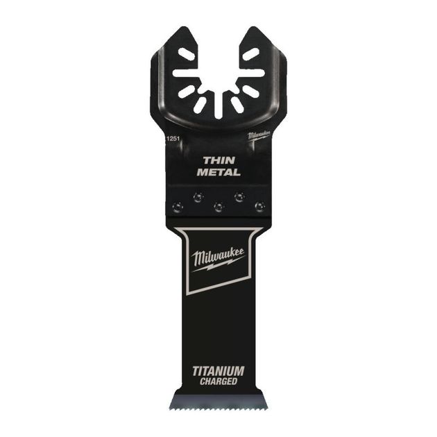Полотно для мультитула Bi-Metal Ti OPEN-LOK™ MILWAUKEE, 28х55мм, (тонкий металл), фото  | SNABZHENIE.com.ua