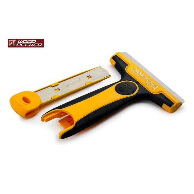 Скребок для чистки поверхностей Woodpeker 167 мм, фото , зображення 3 | SNABZHENIE.com.ua