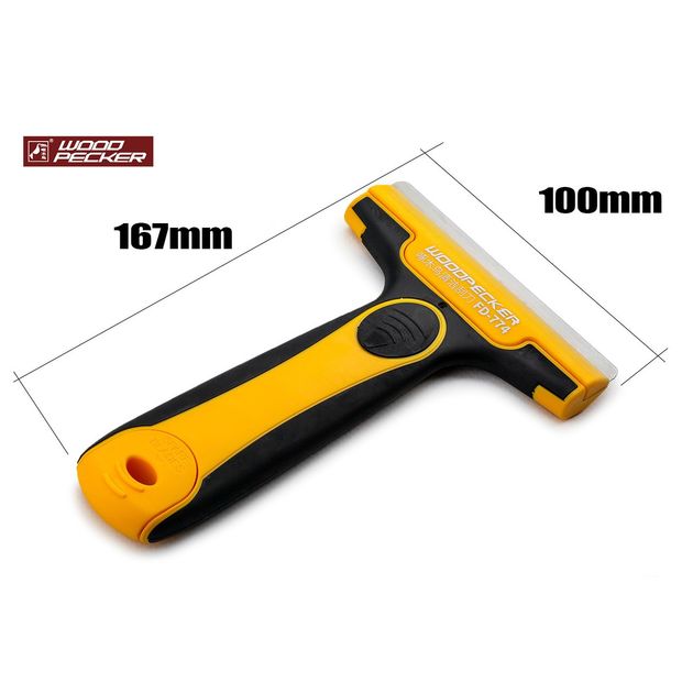 Скребок для чистки поверхностей Woodpeker 167 мм, фото , зображення 5 | SNABZHENIE.com.ua