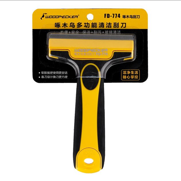 Скребок для чистки поверхностей Woodpeker 167 мм, фото , зображення 6 | SNABZHENIE.com.ua