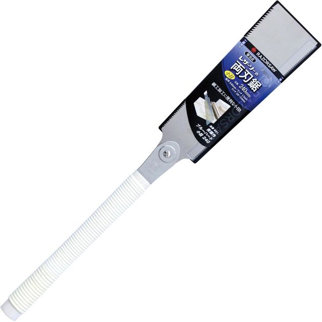 Пила ручная японская по дереву 240мм GYOKUCHO BLUE HARD KOMAME Ryoba двухсторонняя 20/11-7 Tpi  ручка ротанг, фото , зображення 7 | SNABZHENIE.com.ua Пила ручная японская по дереву 240мм GYOKUCHO BLUE HARD KOMAME Ryoba двухсторонняя 20/11-7 Tpi  ручка ротанг, фото , зображення 7 | SNABZHENIE.com.ua