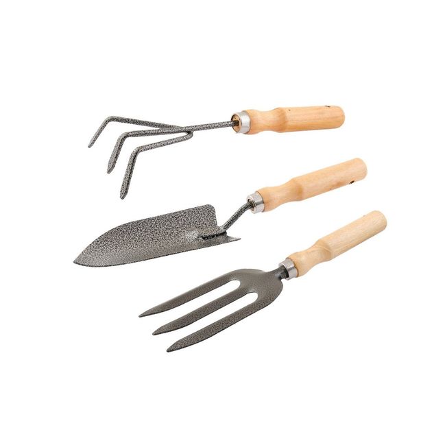Набор садового инструмента MASTERTOOL Garden WOOD 3 шт 14-6099, фото  | SNABZHENIE.com.ua