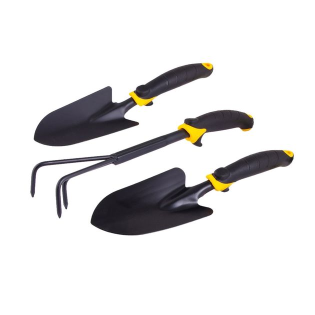 Набор садового инструмента MASTERTOOL Garden TPR 3 шт 14-6155, фото  | SNABZHENIE.com.ua