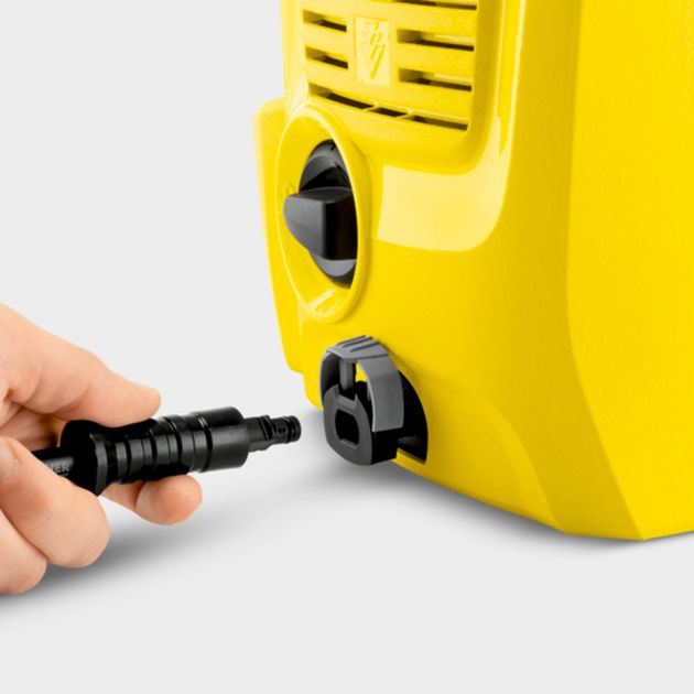 Karcher Мінімийка високого тиску K 2 Universal Edition 1400Вт 110бар 360л/год шланг 3м вага 3.8кг, фото , изображение 3 | SNABZHENIE.com.ua Karcher Мінімийка високого тиску K 2 Universal Edition 1400Вт 110бар 360л/год шланг 3м вага 3.8кг, фото , изображение 3 | SNABZHENIE.com.ua