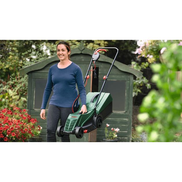 Bosch Газонокосарка мережева EasyRotak 32-205 1200Вт 32см 31л 25-65мм 11.1кг, фото , зображення 3 | SNABZHENIE.com.ua Bosch Газонокосарка мережева EasyRotak 32-205 1200Вт 32см 31л 25-65мм 11.1кг, фото , зображення 3 | SNABZHENIE.com.ua