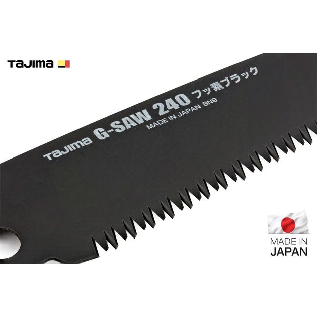 Сменное полотно TAJIMA (Япония) G-SAW для садовых пил с фторопластовым покрытием 0,9 мм 240 мм 9 TPI, фото , зображення 4 | SNABZHENIE.com.ua Сменное полотно TAJIMA (Япония) G-SAW для садовых пил с фторопластовым покрытием 0,9 мм 240 мм 9 TPI, фото , зображення 4 | SNABZHENIE.com.ua