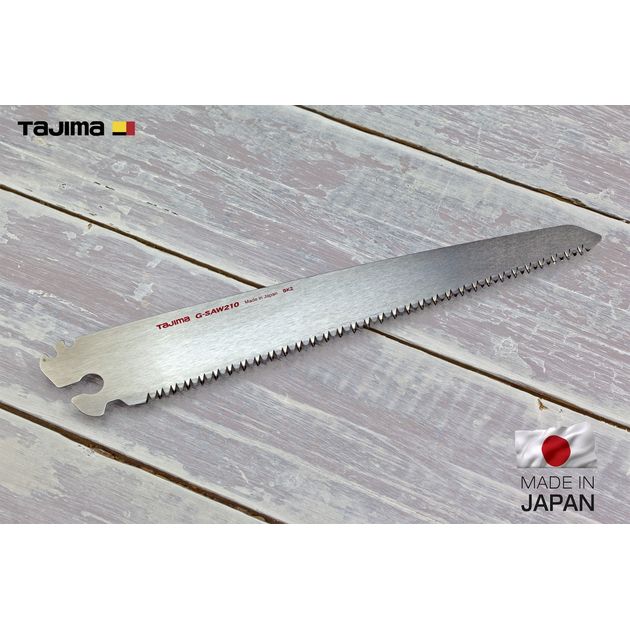 Сменное полотно TAJIMA (Япония) G-SAW  для садовых пил 0,7 мм 210 мм  9 TPI, фото  | SNABZHENIE.com.ua