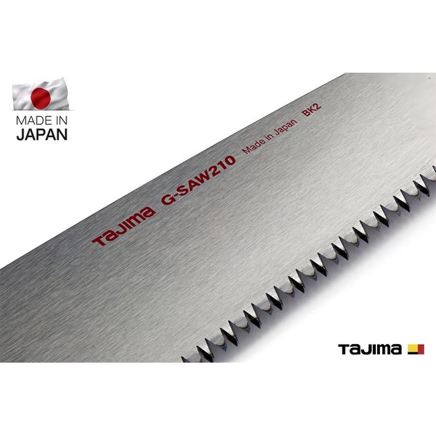 Сменное полотно TAJIMA (Япония) G-SAW  для садовых пил 0,7 мм 210 мм  9 TPI, фото , зображення 3 | SNABZHENIE.com.ua Сменное полотно TAJIMA (Япония) G-SAW  для садовых пил 0,7 мм 210 мм  9 TPI, фото , зображення 3 | SNABZHENIE.com.ua