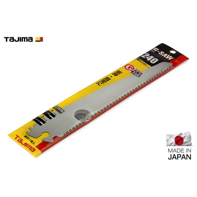 Сменное полотно TAJIMA (Япония) G-SAW для садовых пил 0,7 мм 240 мм 9 TPI, фото , зображення 5 | SNABZHENIE.com.ua Сменное полотно TAJIMA (Япония) G-SAW для садовых пил 0,7 мм 240 мм 9 TPI, фото , зображення 5 | SNABZHENIE.com.ua