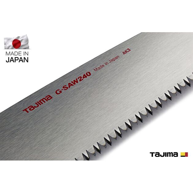 Сменное полотно TAJIMA (Япония) G-SAW для садовых пил 0,7 мм 240 мм 9 TPI, фото , зображення 4 | SNABZHENIE.com.ua Сменное полотно TAJIMA (Япония) G-SAW для садовых пил 0,7 мм 240 мм 9 TPI, фото , зображення 4 | SNABZHENIE.com.ua