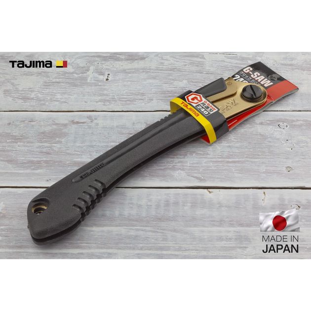 Ручка для складной пилы TAJIMA (Япония) G-Saw NG-G 240мм золото, фото  | SNABZHENIE.com.ua