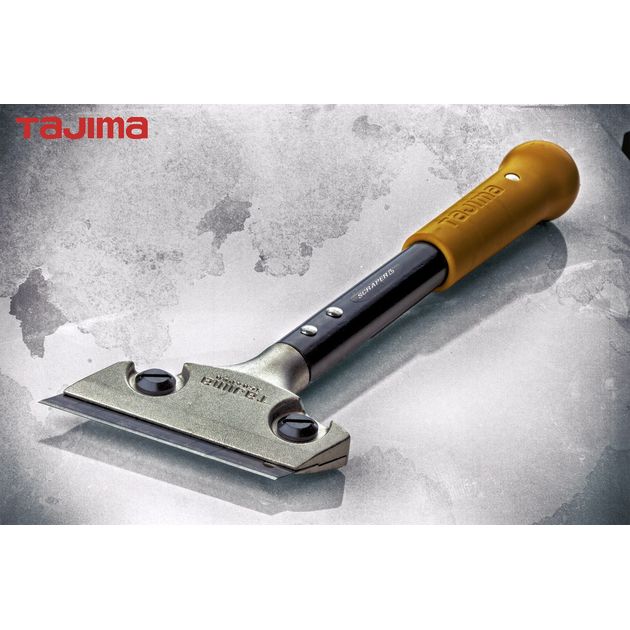 Шпатель скребок профессиональный 300мм TAJIMA (Япония) SCR-L300 ударный + 3 лезвия, фото  | SNABZHENIE.com.ua