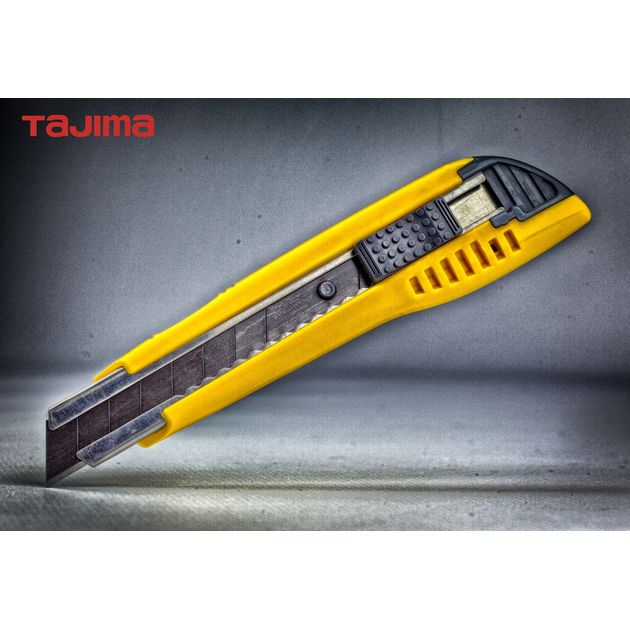 Нож строительный 18 мм TAJIMA (Япония) LC500B автоматический фиксатор, фото , изображение 4 | SNABZHENIE.com.ua Нож строительный 18 мм TAJIMA (Япония) LC500B автоматический фиксатор, фото , изображение 4 | SNABZHENIE.com.ua