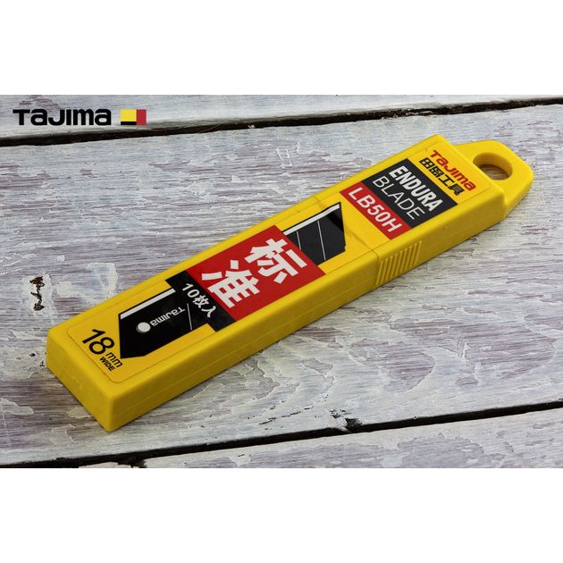 Лезвия для ножа 18 мм TAJIMA (Япония) LB50H сегментные 10 шт, фото , изображение 9 | SNABZHENIE.com.ua Лезвия для ножа 18 мм TAJIMA (Япония) LB50H сегментные 10 шт, фото , изображение 9 | SNABZHENIE.com.ua