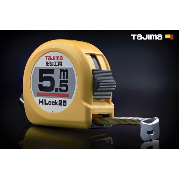Рулетка строительная 5,5м х 25мм TAJIMA (Япония) HI LOCK L25-55, фото  | SNABZHENIE.com.ua