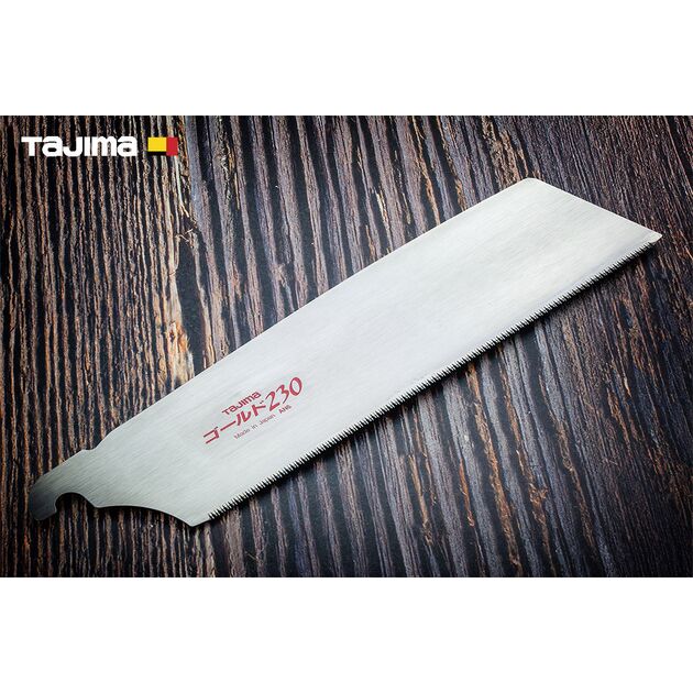 Сменное полотно TAJIMA (Япония) Japan Pull гибкое чистый рез 0,4 мм 225 мм 21 TPI, фото  | SNABZHENIE.com.ua