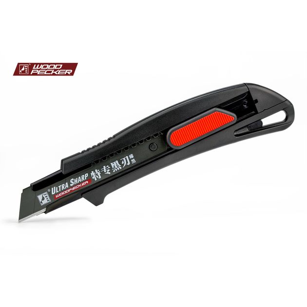 Нож строительный 18мм автофиксатор Woodpecker FD-7816, фото , изображение 6 | SNABZHENIE.com.ua Нож строительный 18мм автофиксатор Woodpecker FD-7816, фото , изображение 6 | SNABZHENIE.com.ua