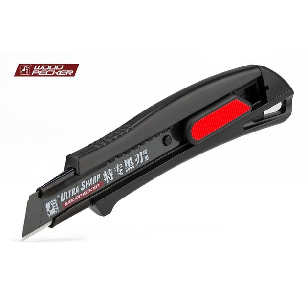 Нож строительный 18мм автофиксатор Woodpecker FD-7816, фото , изображение 7 | SNABZHENIE.com.ua Нож строительный 18мм автофиксатор Woodpecker FD-7816, фото , изображение 7 | SNABZHENIE.com.ua