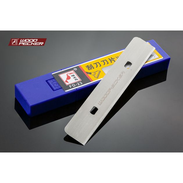 Лезвия сменные для скребка 18мм Woodpecker серые 10шт  FD-23, фото  | SNABZHENIE.com.ua