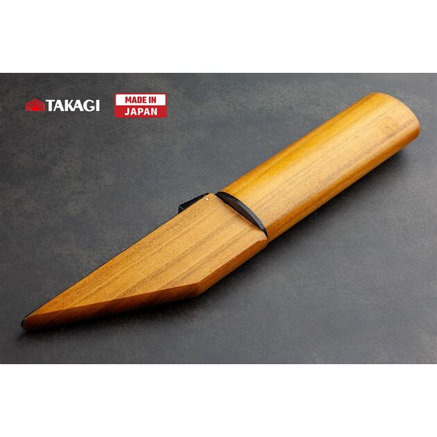 Нож для резьбы по дереву TAKAGI Kiridashi (Япония)  75 мм, фото , изображение 4 | SNABZHENIE.com.ua Нож для резьбы по дереву TAKAGI Kiridashi (Япония)  75 мм, фото , изображение 4 | SNABZHENIE.com.ua