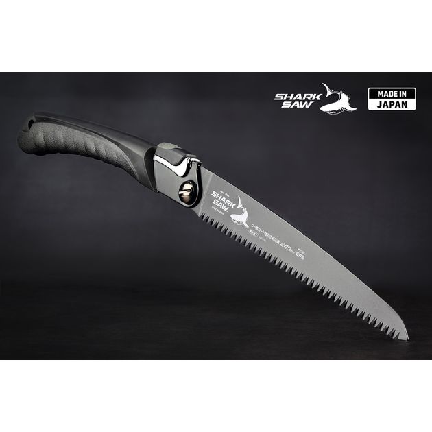 Складная ножовка по дереву 240 мм TAKAGI (Япония) SHARK SAW GOLD 9 TPI с фторопластовым покрытием, фото  | SNABZHENIE.com.ua