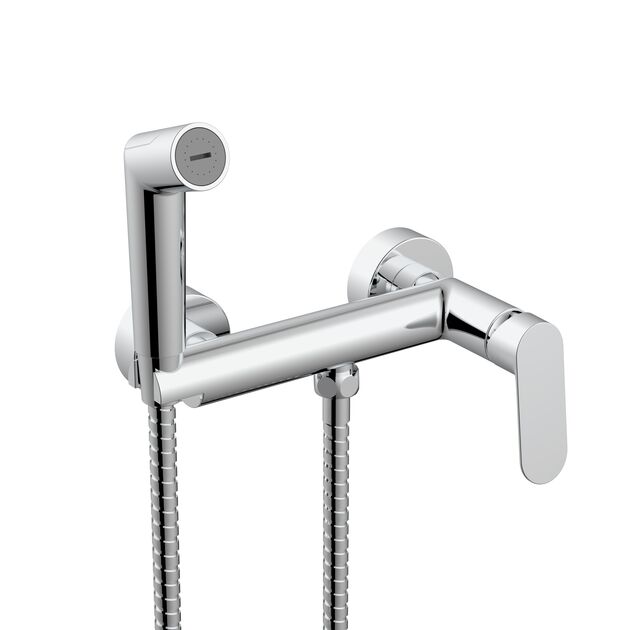 Смеситель для гигиенического душа Qtap Evia QTEVI262CRM47582 Chrome, фото  | SNABZHENIE.com.ua