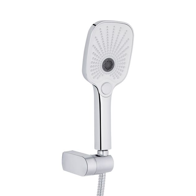 Смеситель для ванны Qtap Tern (c душевым гарнитуром) QTTER259CRM47586 Chrome, фото , изображение 4 | SNABZHENIE.com.ua Смеситель для ванны Qtap Tern (c душевым гарнитуром) QTTER259CRM47586 Chrome, фото , изображение 4 | SNABZHENIE.com.ua