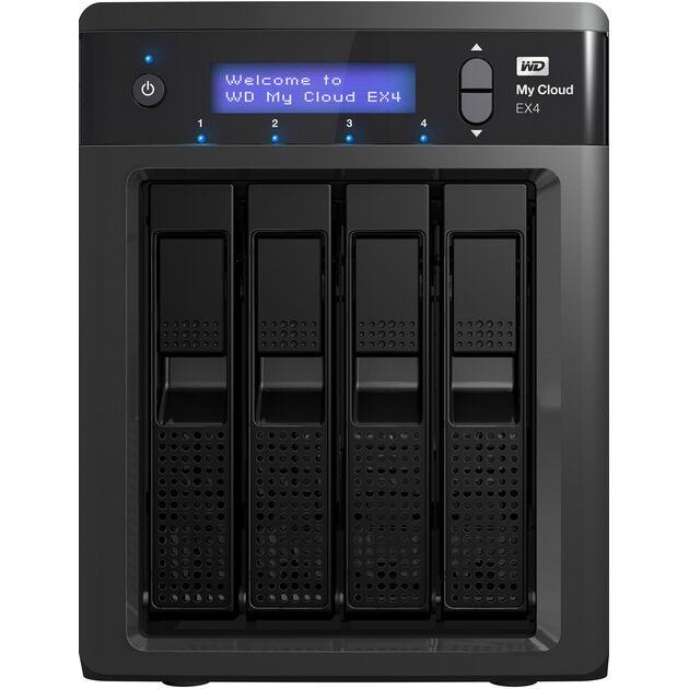 WD My Cloud EX4[WDBWWD0000NBK], фото , зображення 2 | SNABZHENIE.com.ua
