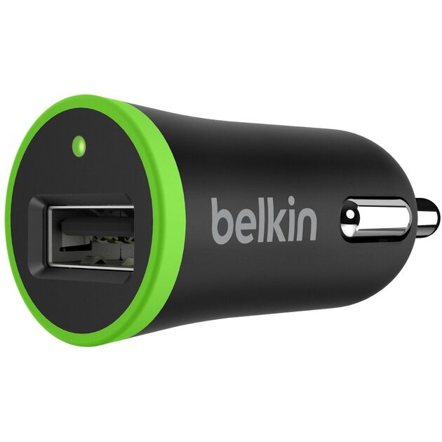 Belkin USB MicroCharger (12V, USB 2.1Amp) Black, фото  | SNABZHENIE.com.ua