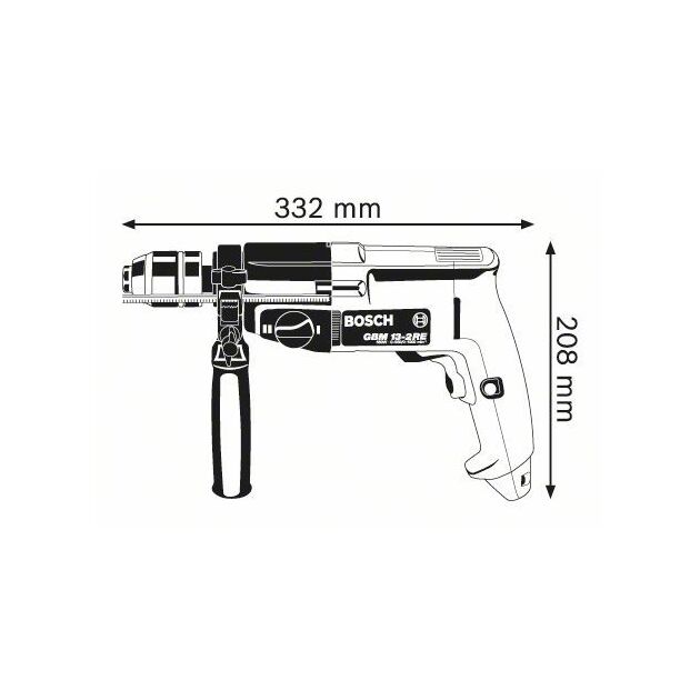 Bosch GBM 13-2 RE, фото , изображение 3 | SNABZHENIE.com.ua