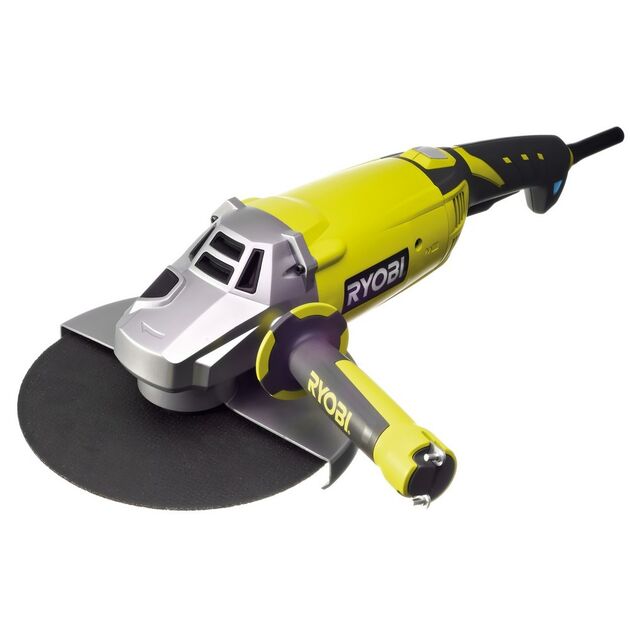Ryobi Шліфмашина кутова EAG2000RS 2000Вт, 230 мм + диск, фото  | SNABZHENIE.com.ua