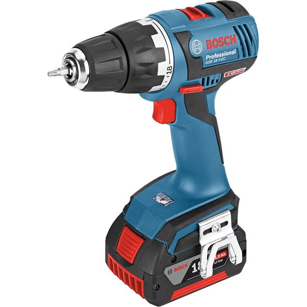 Bosch GSR 18 V-EC, фото , изображение 2 | SNABZHENIE.com.ua