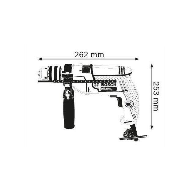 Bosch GSB 1300, фото , изображение 5 | SNABZHENIE.com.ua