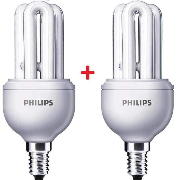 Philips E14 11W 220-240V 6500K Genie (1+1), фото  | SNABZHENIE.com.ua