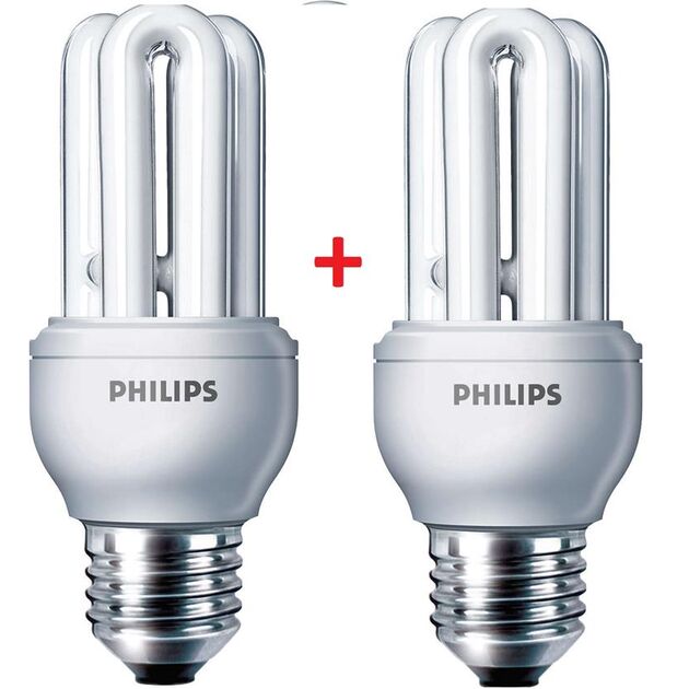Philips E27 11W 220-240V 2700K Genie (1+1), фото , зображення 2 | SNABZHENIE.com.ua Philips E27 11W 220-240V 2700K Genie (1+1), фото , зображення 2 | SNABZHENIE.com.ua
