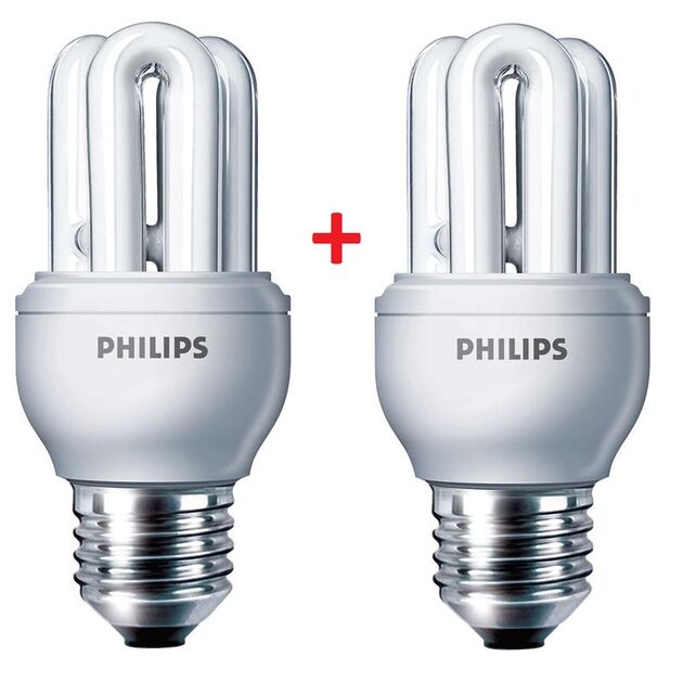 Philips E27 8W 220-240V 2700K Genie (1+1), фото  | SNABZHENIE.com.ua