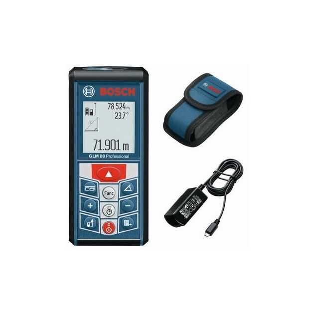 Bosch Далекомiр GLM 80, фото , изображение 3 | SNABZHENIE.com.ua