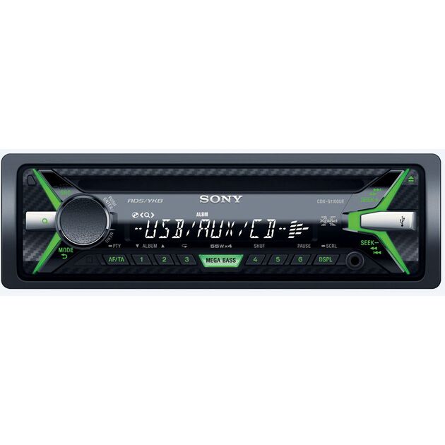 Sony CDX-G1100UE, фото  | SNABZHENIE.com.ua