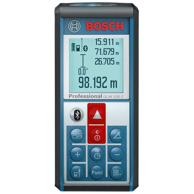 Bosch GLM 80 + автомобiльний зарядний пристрiй, фото , изображение 4 | SNABZHENIE.com.ua