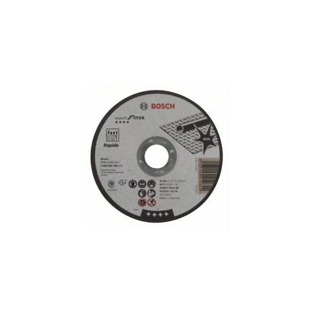 Bosch Inox-Rapido 125x1 мм, фото  | SNABZHENIE.com.ua