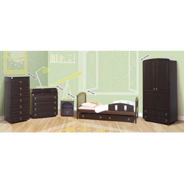 Veres Комод-пеленатор Горіх (фільончастий), фото , зображення 5 | SNABZHENIE.com.ua Veres Комод-пеленатор Горіх (фільончастий), фото , зображення 5 | SNABZHENIE.com.ua