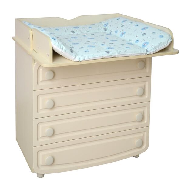 Veres Комод-пеленатор Слонова кістка (фільончастий), фото , зображення 3 | SNABZHENIE.com.ua Veres Комод-пеленатор Слонова кістка (фільончастий), фото , зображення 3 | SNABZHENIE.com.ua